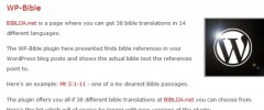 WP-Bible screenshot 1