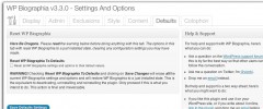 WP Biographia screenshot 11