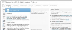 WP Biographia screenshot 15