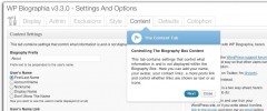 WP Biographia screenshot 19