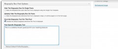 WP Biographia screenshot 23