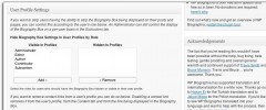 WP Biographia screenshot 3