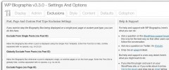 WP Biographia screenshot 6
