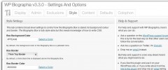 WP Biographia screenshot 8
