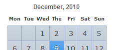 WP-Cat2Calendar screenshot 2