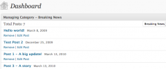 Category Manager screenshot 1