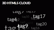 WP Category Tag Cloud screenshot 2
