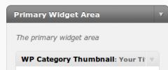 WP Category Thumbnail screenshot 1