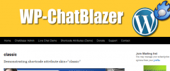 WP ChatBlazer screenshot 2