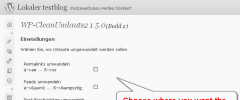 wp-cleanumlauts2 screenshot 2