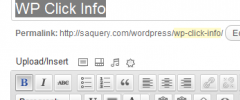 WP Click Info screenshot 7