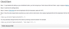 Wordpress Click2Client screenshot 2