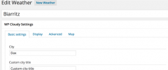 WP Cloudy screenshot 1