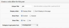 WP Coda Slider screenshot 1