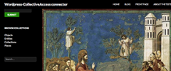 WP-CollectiveAccess screenshot 1