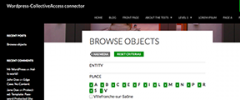 WP-CollectiveAccess screenshot 3