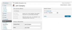 WP-CRM - Customer Relations Management for WordPress screenshot 2