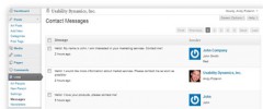 WP-CRM - Customer Relations Management for WordPress screenshot 3
