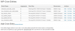 WP Crontrol screenshot 1
