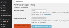 WordPress Crosspost screenshot 2