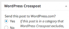 WordPress Crosspost screenshot 4