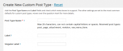 wp Custom Post Field screenshot 1