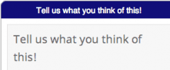 WP Customer Feedback screenshot 1