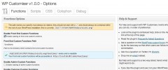 WP Customizer screenshot 1