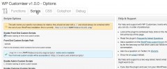 WP Customizer screenshot 2