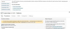 WP Customizer screenshot 6