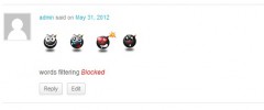 WP Dark Emoticons Comment Smiley screenshot 1