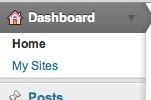 WP Dash Message screenshot 2
