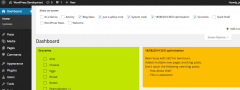 WP Dashboard Notes screenshot 2