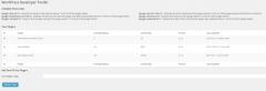 WordPress Developer Toolkit screenshot 1