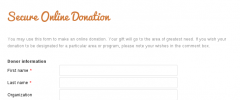 wp-donate screenshot 1