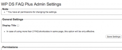WP DS FAQ Plus screenshot 3