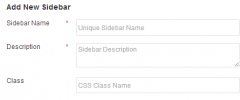 WP Dynamic Sidebar screenshot 1