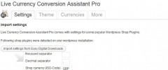 WP E-Commerce currency helper screenshot 3