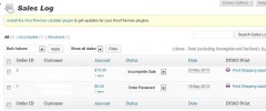 WP E-Commerce DYMO Print screenshot 2