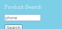 WP E-Commerce Product Search Widget screenshot 1