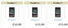 WP E-Commerce Product Search Widget screenshot 2