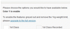 WP E-Commerce UK Royal Mail Shipping Module screenshot 1