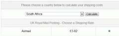 WP E-Commerce UK Royal Mail Shipping Module screenshot 7