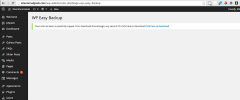 WP Easy Backup screenshot 2