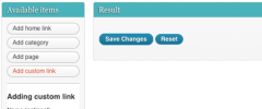 WP-Easy Menu screenshot 4