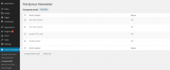 Wordpress Email Newsletter screenshot 1