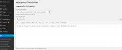 Wordpress Email Newsletter screenshot 4