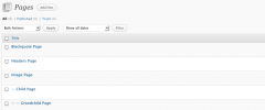 WP Example Content screenshot 3