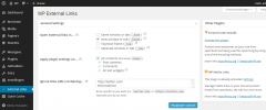 WP External Links (nofollow new window seo) screenshot 2
