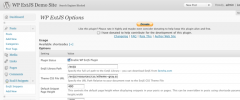 WP ExtJS screenshot 1